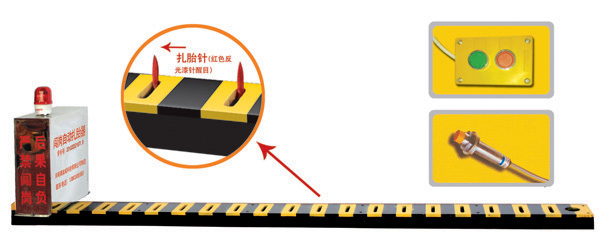 淇县V3嵌入式闯岗自动扎胎器/阻车器